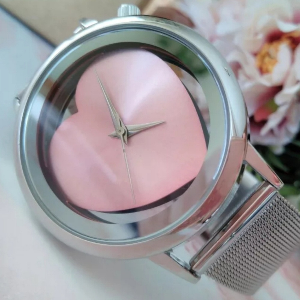 Modern heart watch.